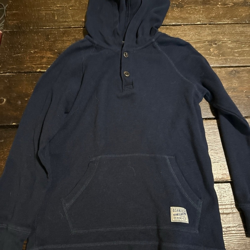 OshKosh B'gosh Navy Long Sleeve Hoodie